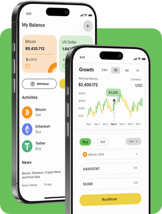 Interfaccia della piattaforma di trading MirviDEPL0YETH con dati di mercato in tempo reale